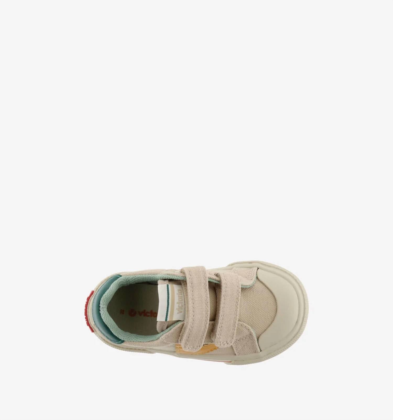 Victoria - Kid's Tribu Wide Fit Split Leather Sneaker