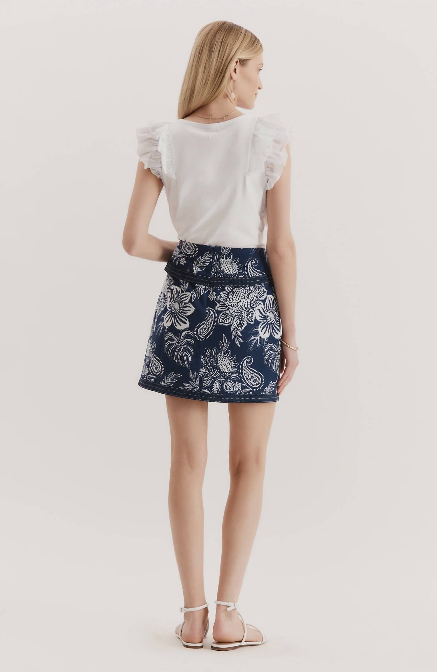 Tyler Boe - Zoey Embroidered Skirt