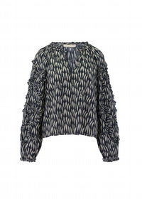 Ulla Johnson - Azrou Ruffle Long Sleeve Blouse
