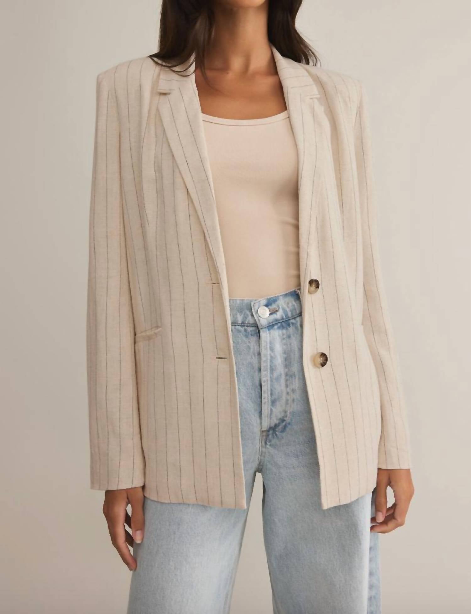 Z Supply - Livingston Pinstripe Blazer