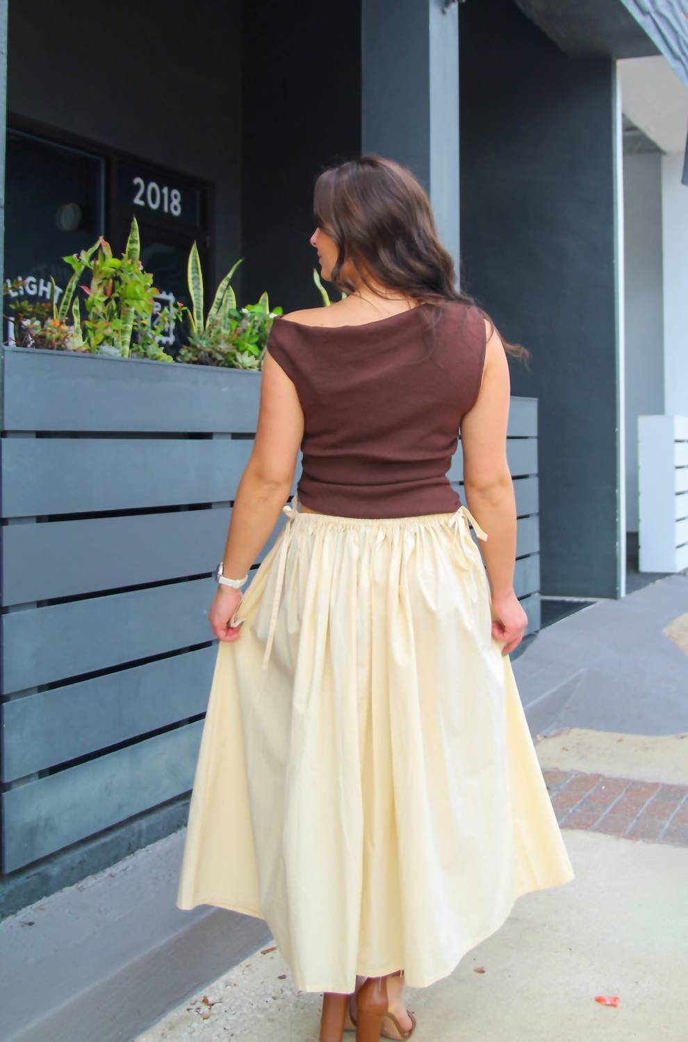 All : Row - Kiana Side Tie Skirt