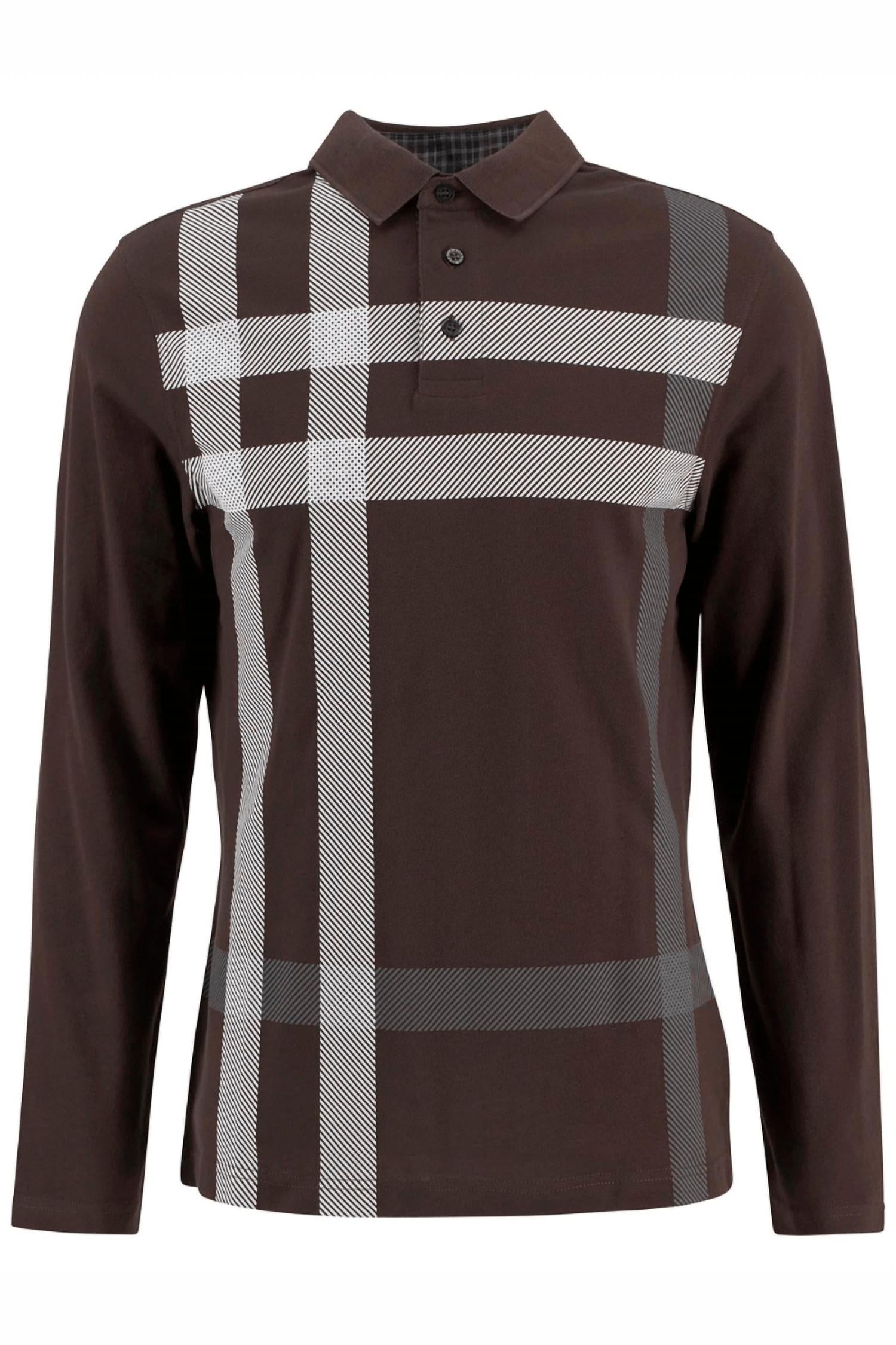 Barbour - Blaine Tartan Long-Sleeved Polo Shirt