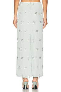 Leo Lin - Clementine Embellished Maxi Skirt