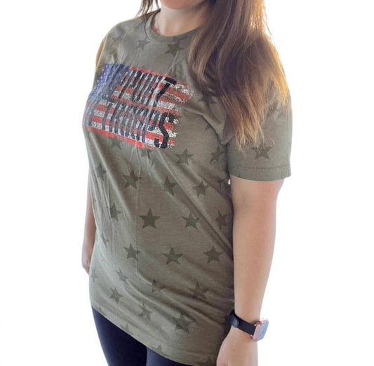 She Shed - Support Our Troops Tee