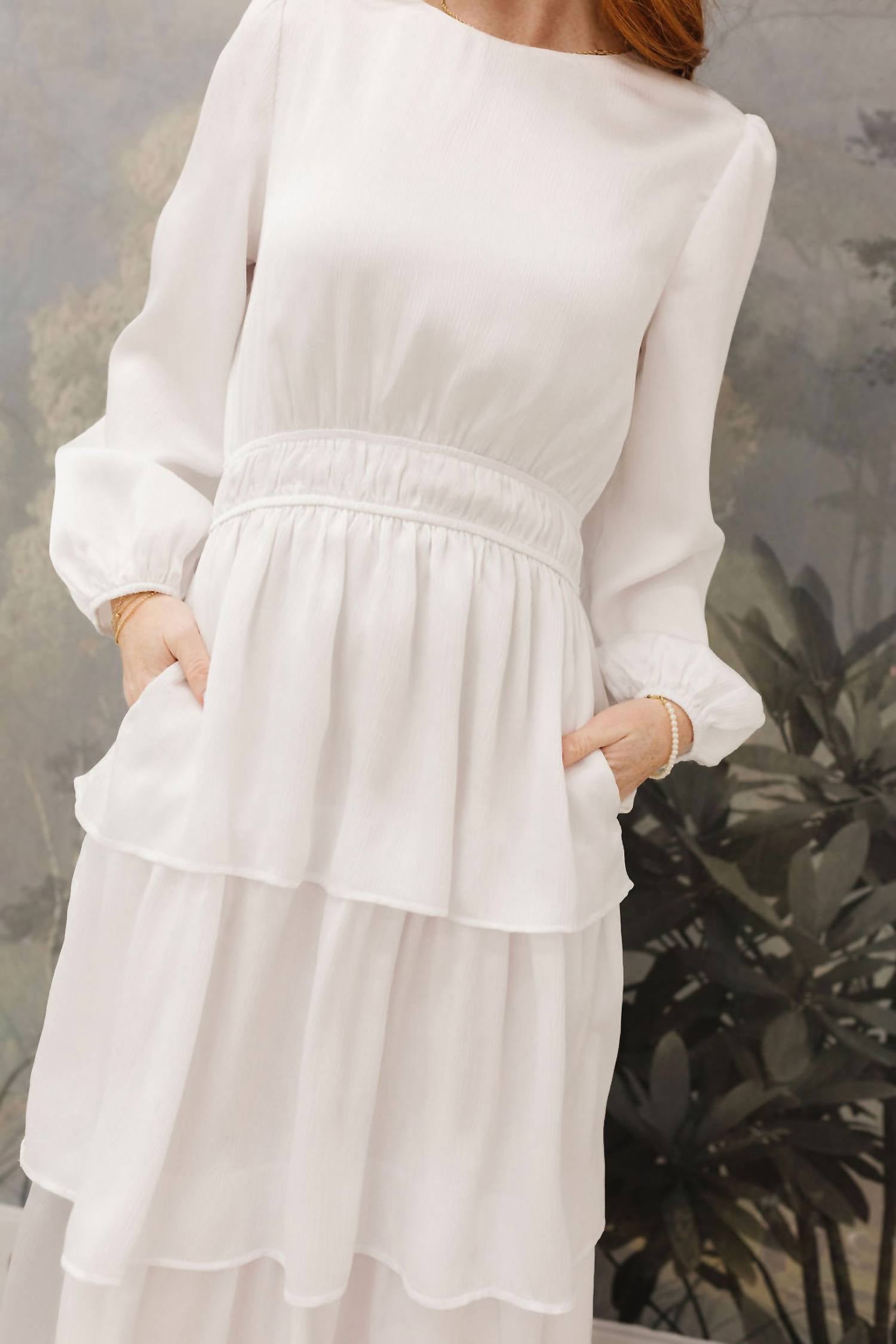 Tea N Rose - Tiered Maxi Dress