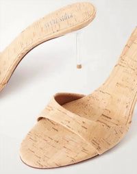 Paris Texas - Women's Lidia Cork 70MM Mule