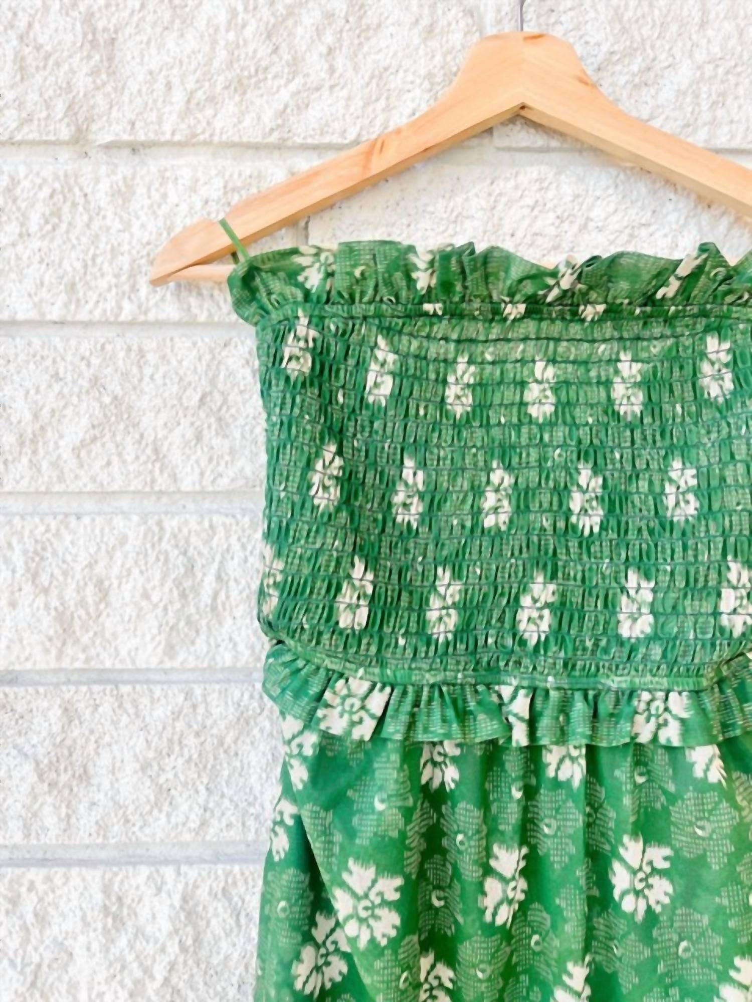 Sea - Gloria Smocked Midi Dress
