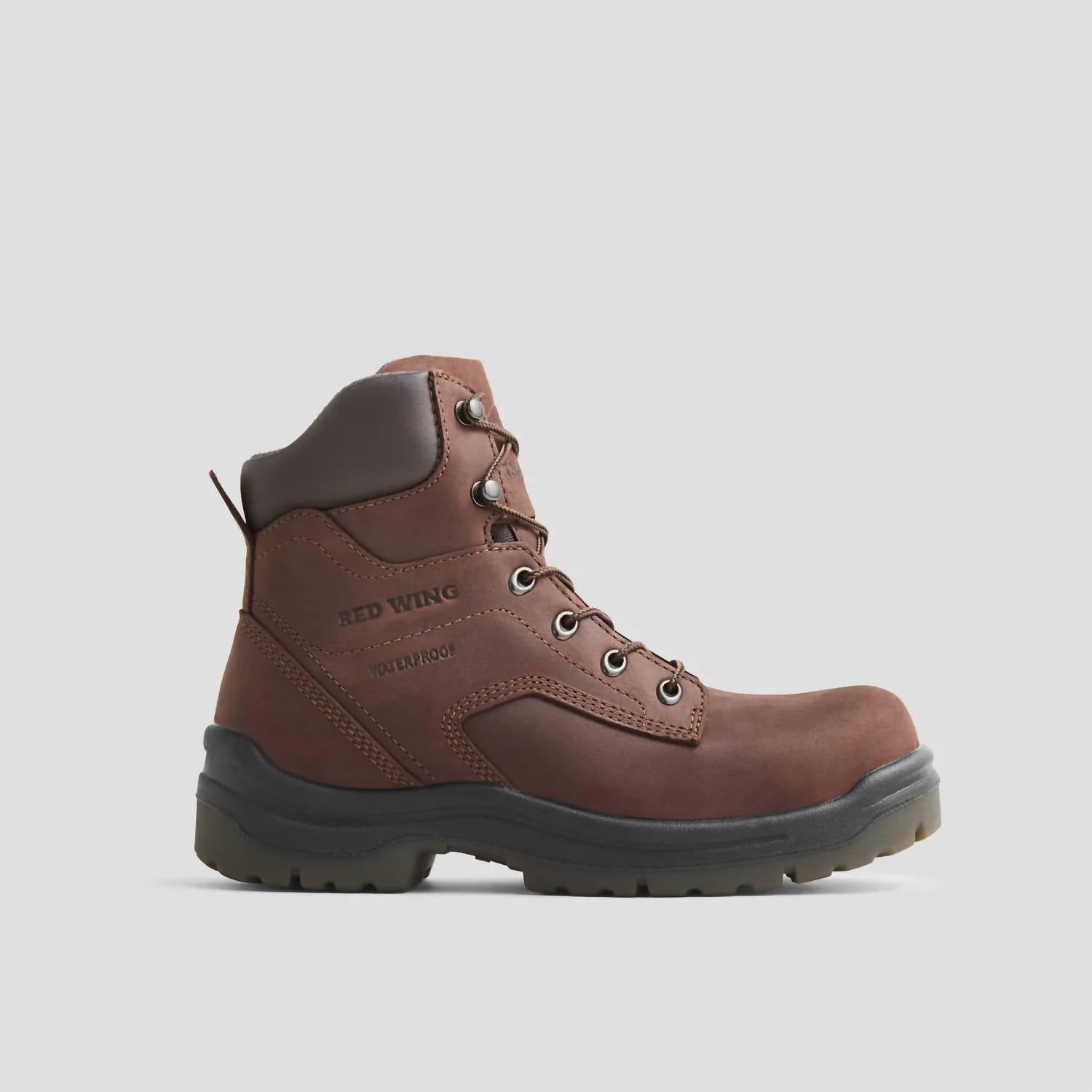 Red Wing Shoes Men's Insulated Waterproof Safety Toe Boot in brown - men's boots