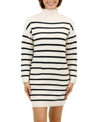 Grace And Lace - Striped Sweater Dress