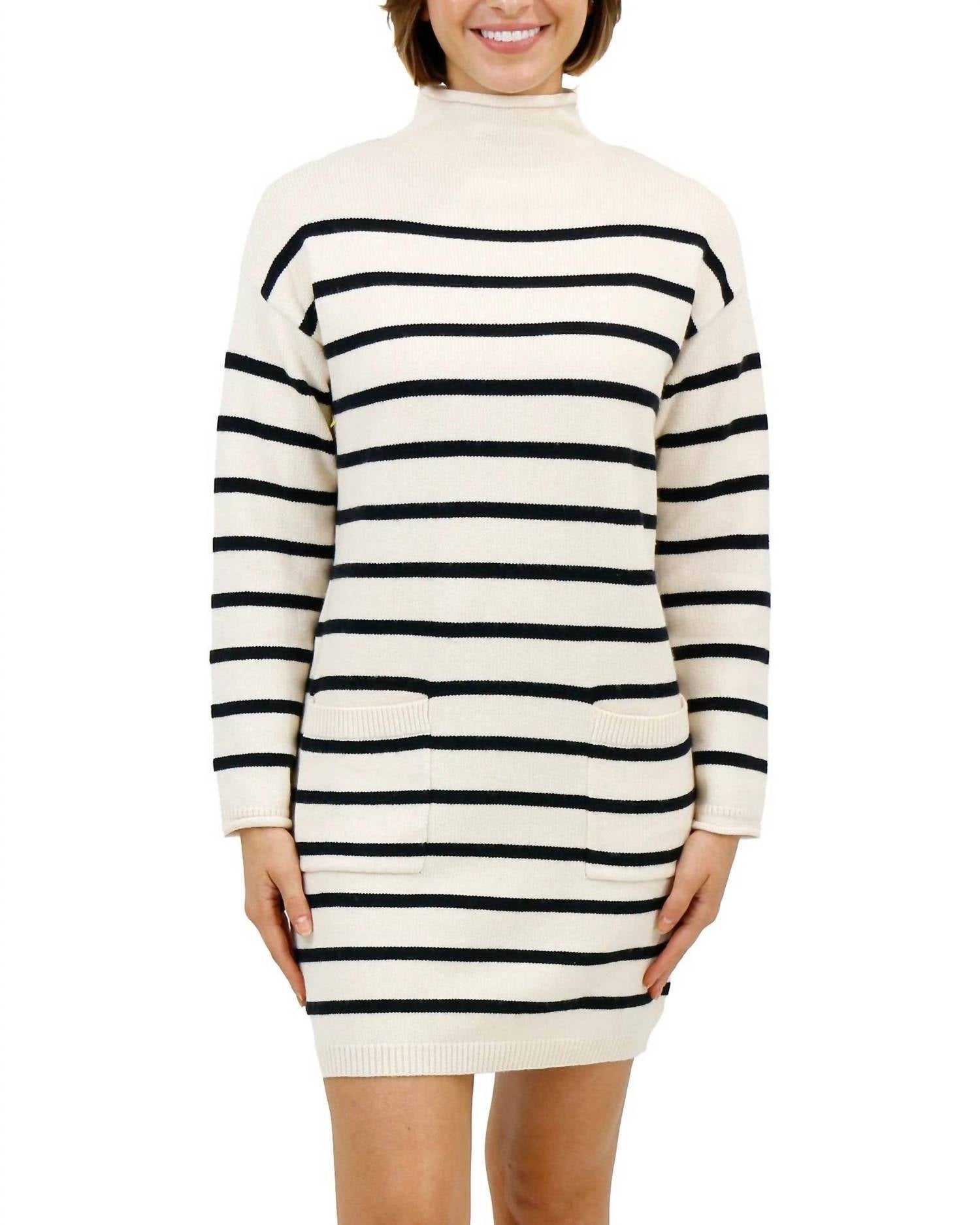 Grace And Lace - Striped Sweater Dress