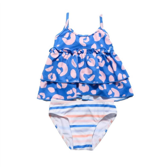 Blueberry Bay Swimwear - Girls Caribbean Two-Piece Swimsuit