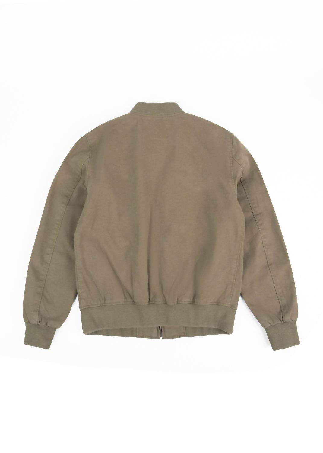 Iron & Resin Men's Line Up Jacket in army - men's jacket - detail view