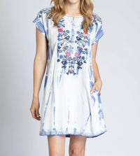 Apny - Embroidered Bird Dress