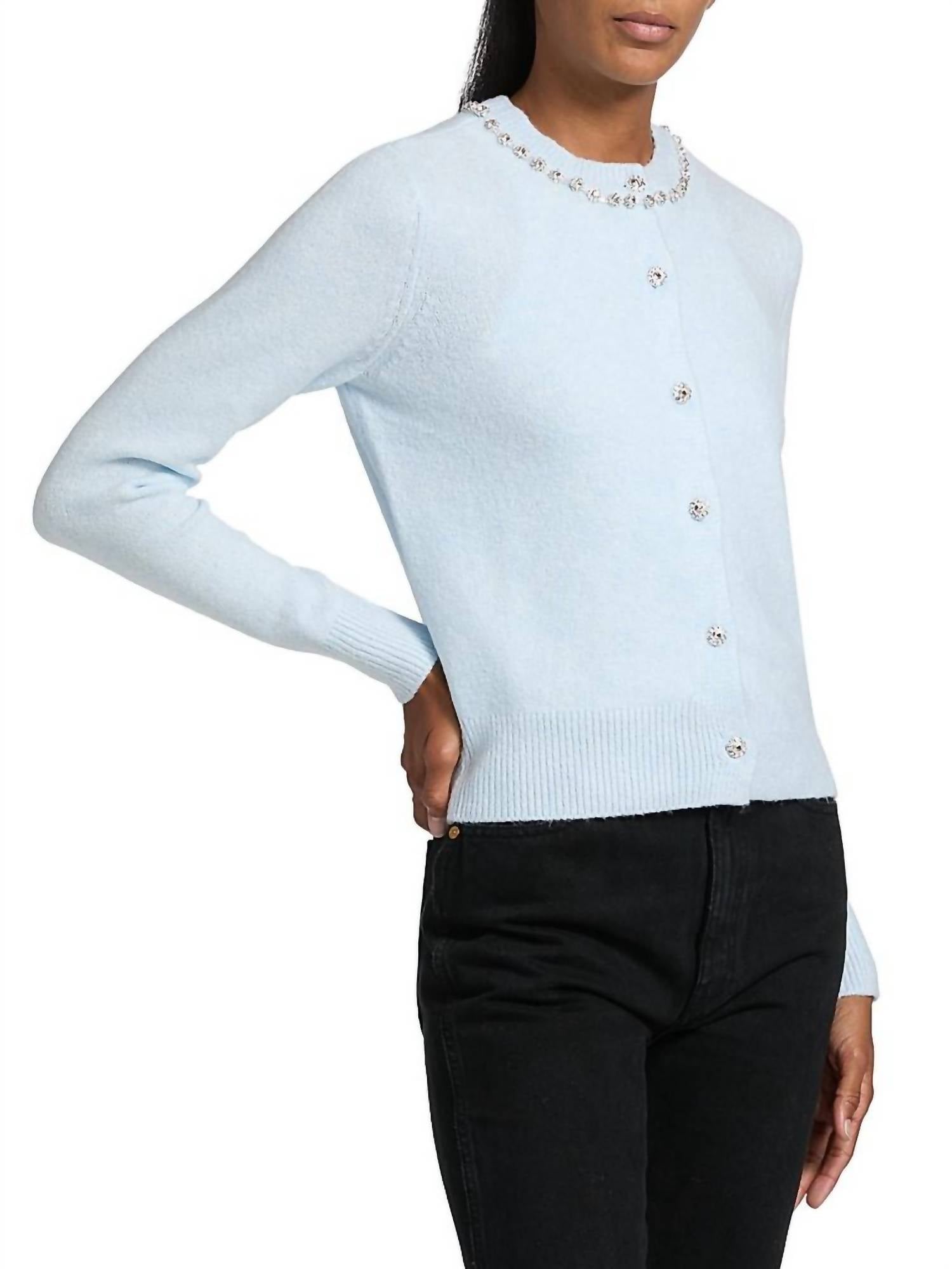 Design History - crewneck cardigan