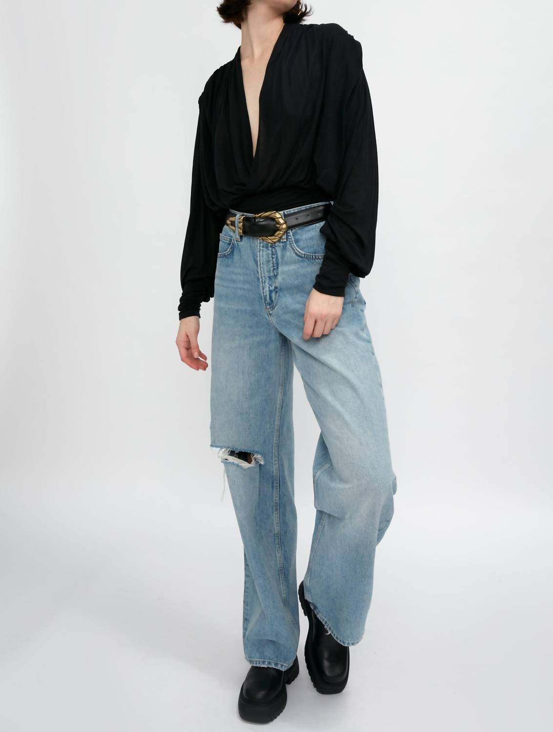 Frame - Le High N Tight Wide Leg Jean