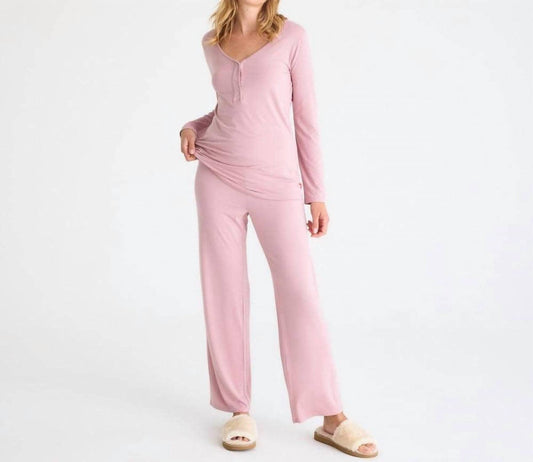 Women's Long Sleeve Nursing PJ