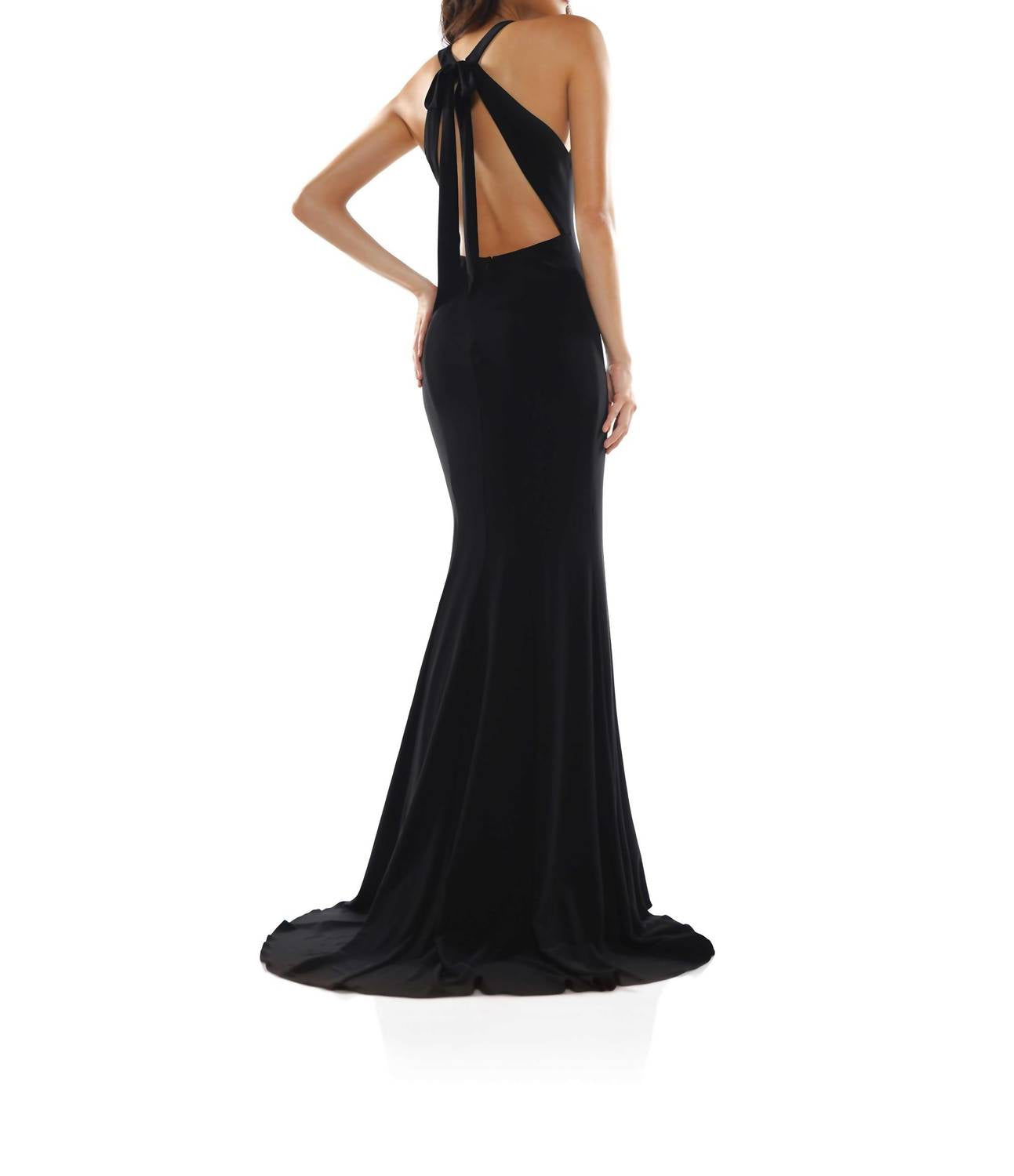Colors Dress - High Neck Gown
