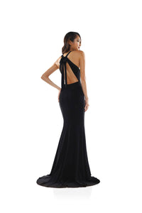 Colors Dress - High Neck Gown