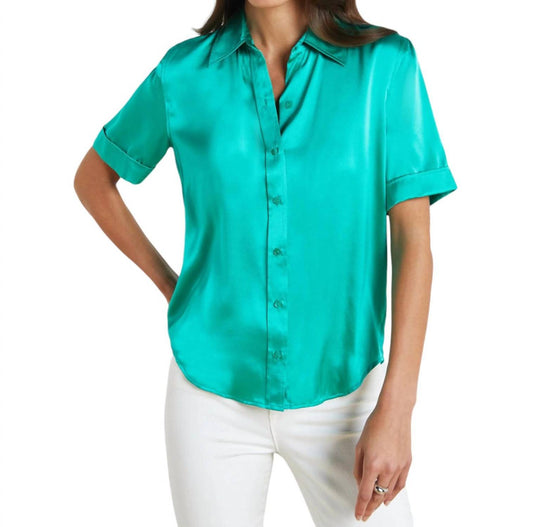 L'Agence - Ellah Short Sleeve Blouse