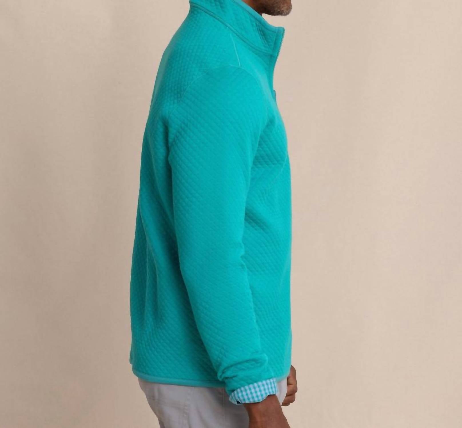 Southern Tide - Oak Island Reversible Quarter Zip Sweatshirt