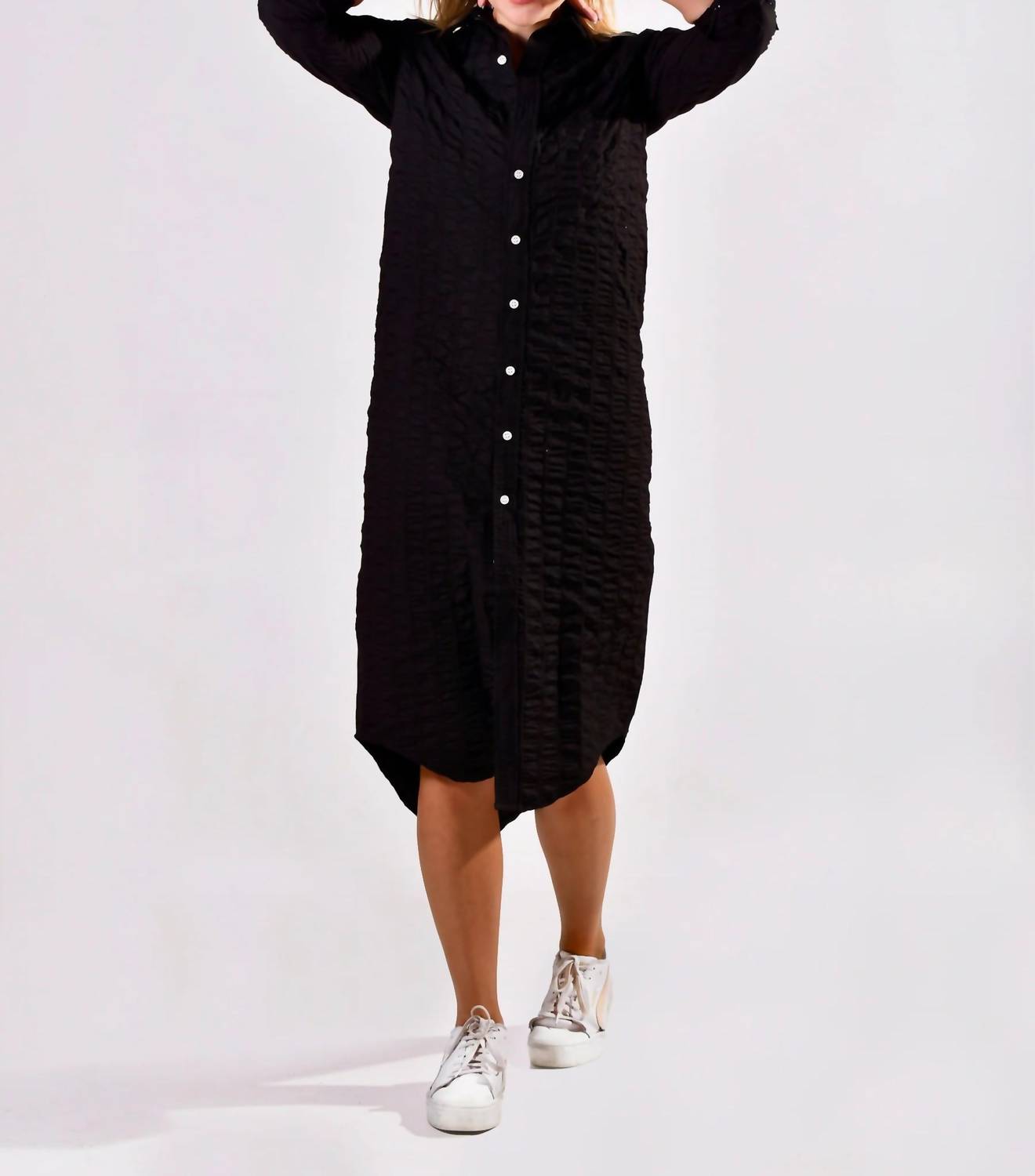 Emily Phillips - Bubble Cotton Girlfriend Midi Dress