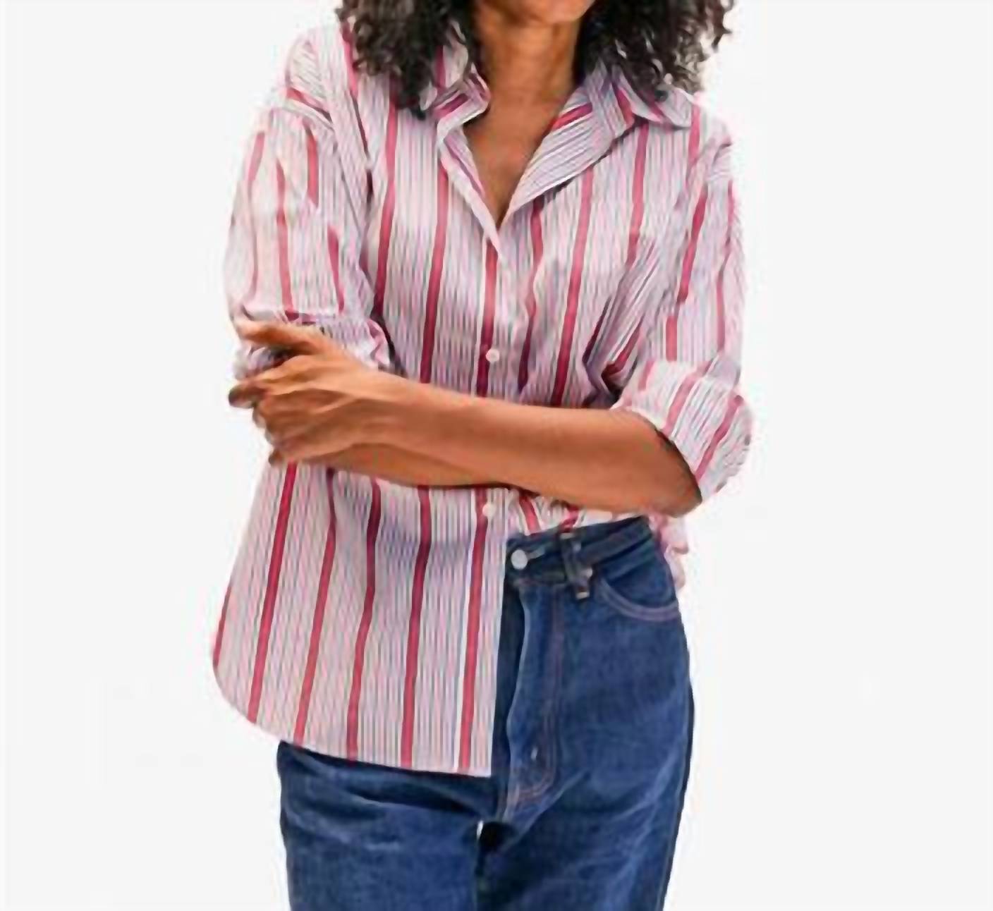 Clare V. - Women's Emillette Oversized Shirt