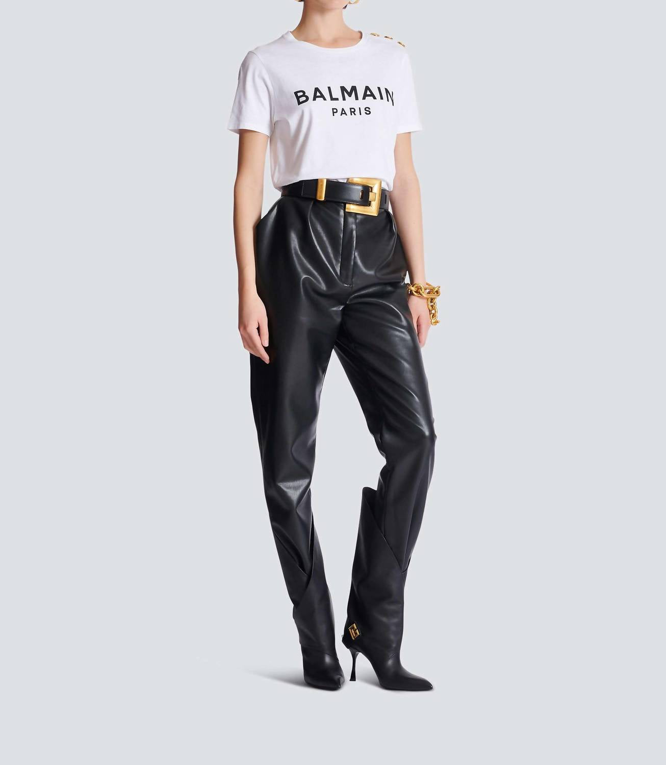 Balmain - Logo Print T-shirt