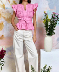 Love The Label - Madelyn V-Neck Top