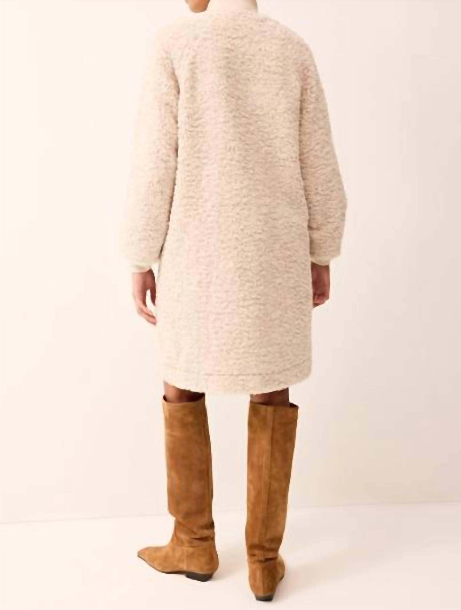 Marie Oliver Angelina Coat in caribou - women's jacket - alternate view