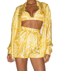 Ronny Kobo - Kara Bra Crop Top