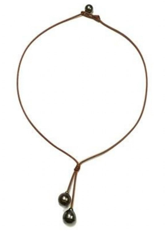 Wendy Mignot - Women's Rain Two Drop Necklace