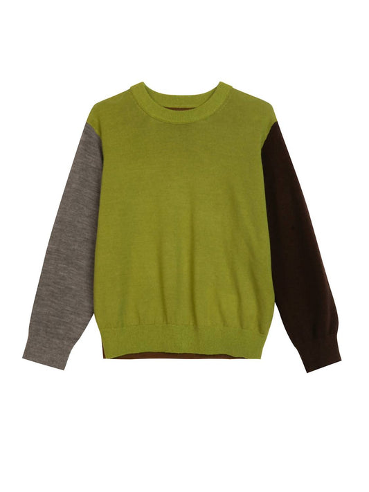 Kids Classic Color Block Sweater