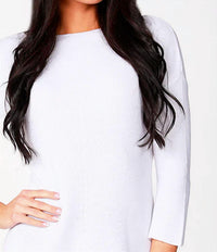 Angel Apparel - Ribbed Three Quarter Sleeve Top