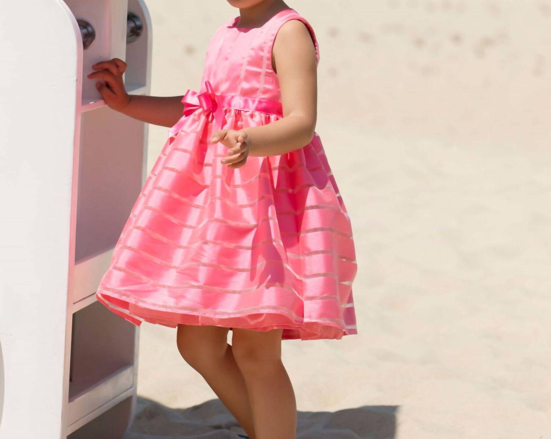 Patachou - Satin And Organza Woven Dress