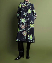 Psophia - Indian Flower Juliet Sleeve Dress