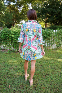 House Of Mbr - Chinois Shirt Mini Dress