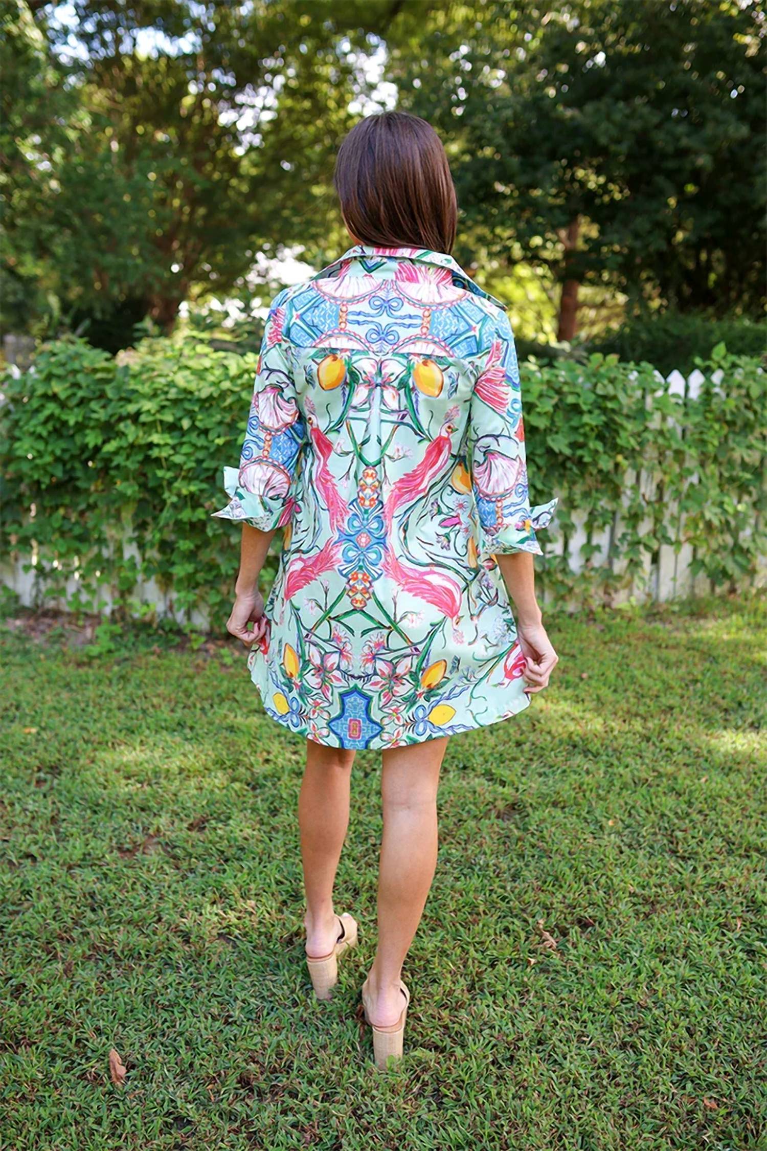 House Of Mbr - Chinois Shirt Mini Dress