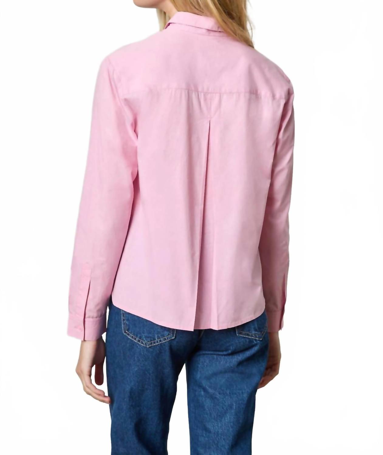 Lilla P - Poplin Button Down Shirt