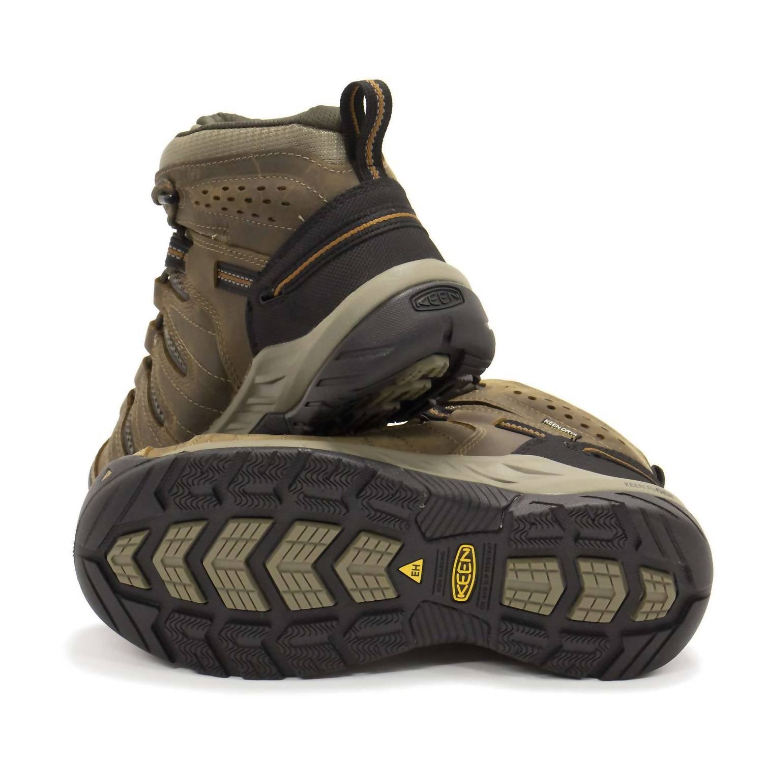 Keen - Men's Flint 2 Mid Height Soft Toe Waterproof Non-slip Work Boots
