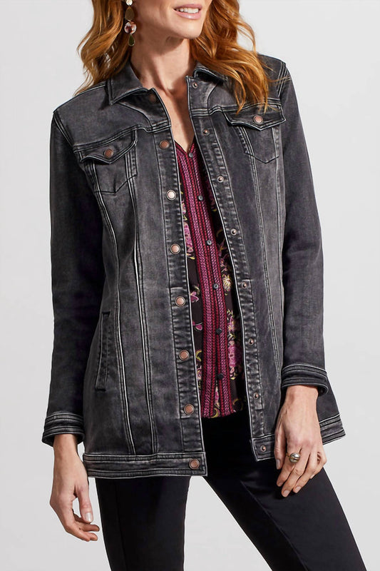 Tribal - Stretch Denim Jacket