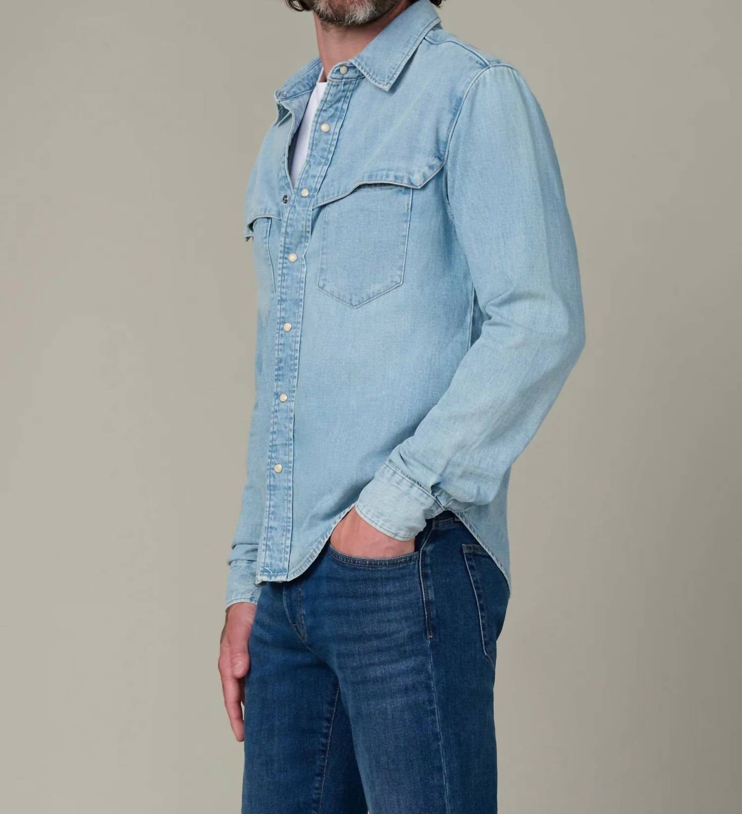 Joe'S Jeans - Wayne Denim Western Shirt