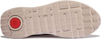 Fitflop - Women's F-mode Flow Sequin Suede Leather Flatform Sneakers