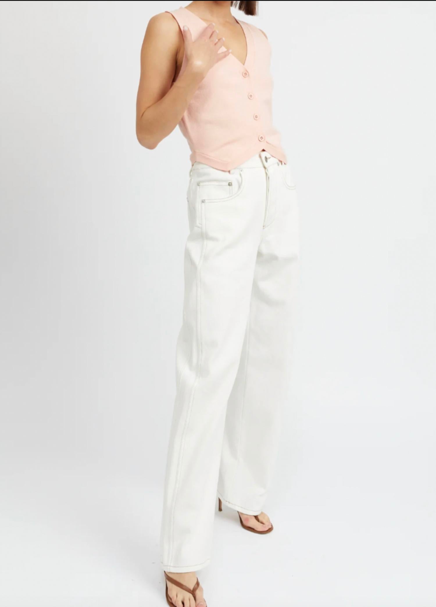 En Saison - Brigitte Button Sweater Vest