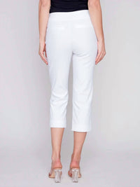 Charlie B - Women's Stretch Pants With Cuffs