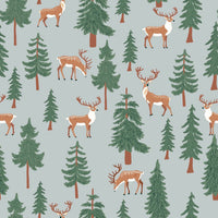 Sweet Bamboo Big Kid What A Stud Pajama in grey - kids' sleepwear - detail view