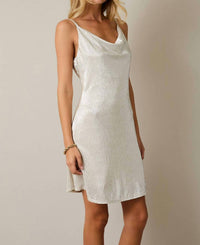 Gilli - Davina Cowl Neck Mini Dress
