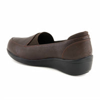 Andrea - Women's Leather Wedge Loafer