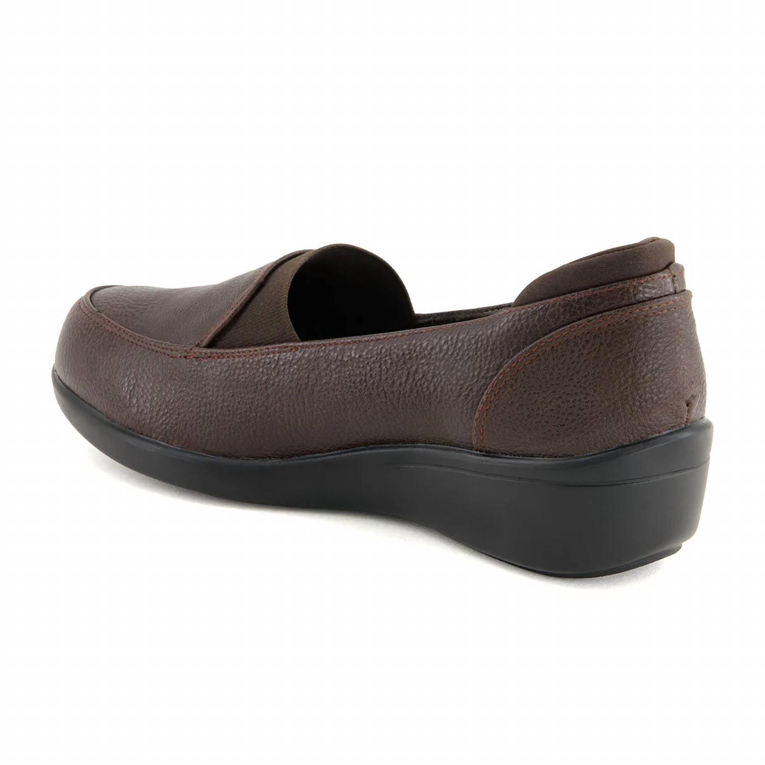 Andrea - Women's Leather Wedge Loafer