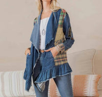 Young Threads - Denim Patchwork Jacket