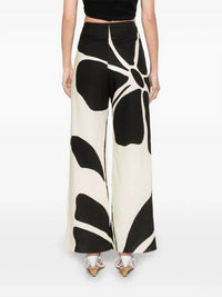 Cala de la Cruz India Pants in camellia bw - women's pants - alternate view